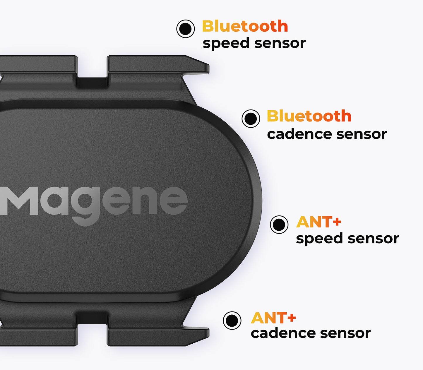 Sensor Velocidad/Cadencia de doble modo Magene S314