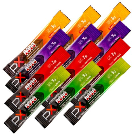 PX Bebida hidratante sin azúcar Kit x 12 (Sabores Surtidos)