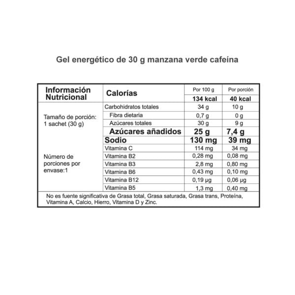 Actimax Energy Gel con Cafeina